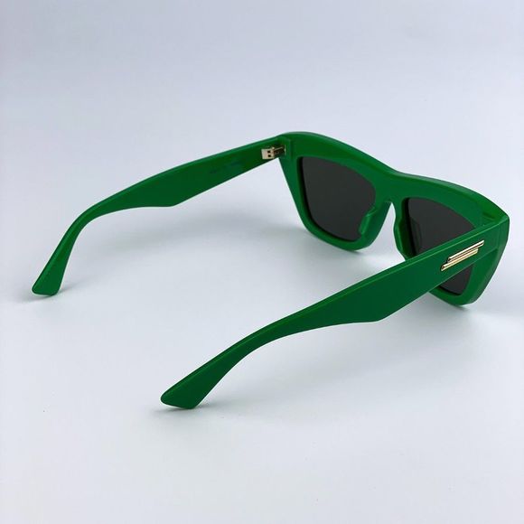 Bottega Veneta BV1121S 005 Sunglasses Green Cat Eye Unisex - Picture 11 of 11